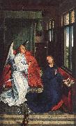 Rogier van der Weyden The Annunciation oil